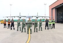 ಉತ್ತರ ಅರೇಬಿಯನ್ ಸಮುದ್ರದಲ್ಲಿ ಮೊದಲ ಸಂಪೂರ್ಣ ಮಹಿಳಾ ಸ್ವತಂತ್ರ ಕಡಲ ವಿಚಕ್ಷಣ ಮತ್ತು ಕಣ್ಗಾವಲು ಕಾರ್ಯಾಚರಣೆ.